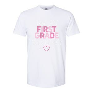 First Grade Teacher Valentines Day Cute Gift Love Sweethearts Gift Softstyle CVC T-Shirt