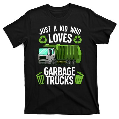 Funny Garbage Truck Art Trash Truck T-Shirt