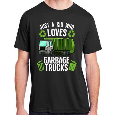 Funny Garbage Truck Art Trash Truck Adult ChromaSoft Performance T-Shirt