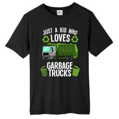 Funny Garbage Truck Art Trash Truck Tall Fusion ChromaSoft Performance T-Shirt