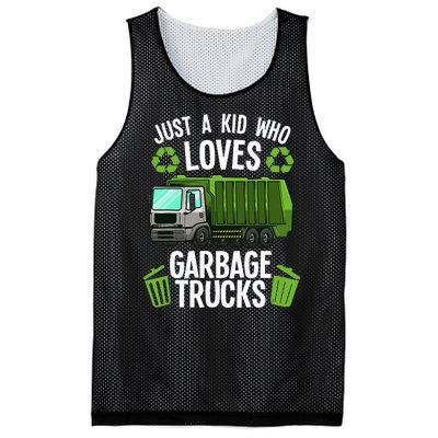 Funny Garbage Truck Art Trash Truck Mesh Reversible Basketball Jersey Tank