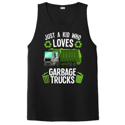 Funny Garbage Truck Art Trash Truck PosiCharge Competitor Tank