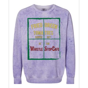 Fried Green Tomatoes Colorblast Crewneck Sweatshirt