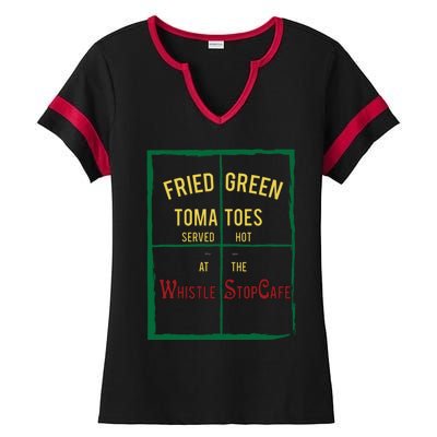 Fried Green Tomatoes Ladies Halftime Notch Neck Tee