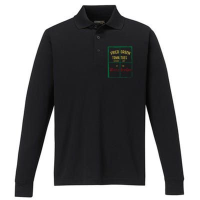 Fried Green Tomatoes Performance Long Sleeve Polo