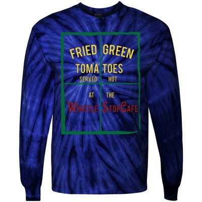 Fried Green Tomatoes Tie-Dye Long Sleeve Shirt