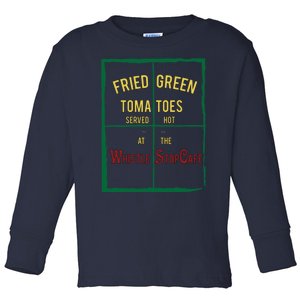 Fried Green Tomatoes Toddler Long Sleeve Shirt