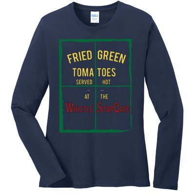 Fried Green Tomatoes Ladies Long Sleeve Shirt