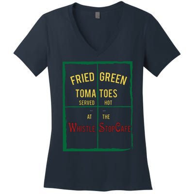 Fried Green Tomatoes Women's V-Neck T-Shirt