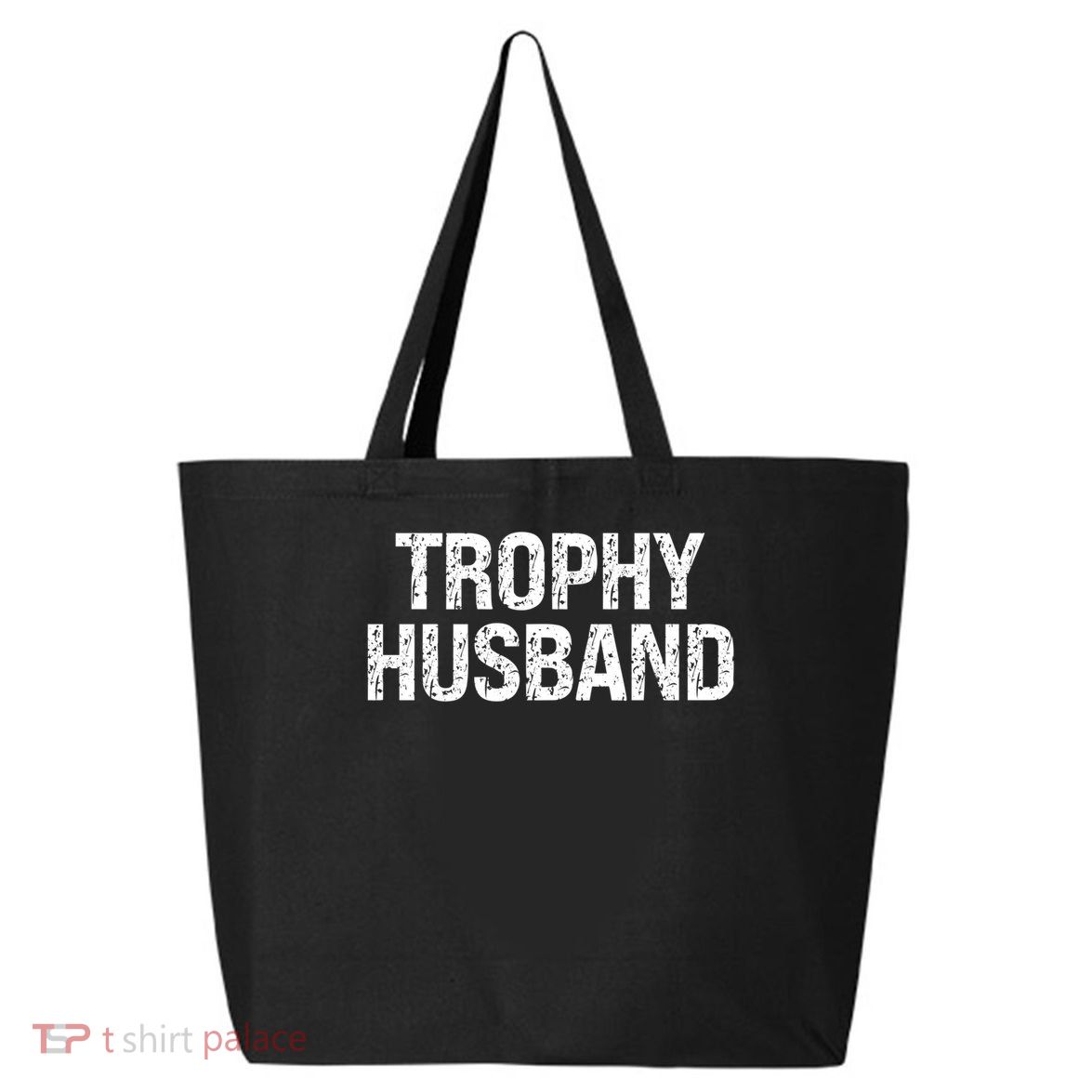 Funny Gift Trophy Husband Awesome Distressed Design Hubby Dad  25L Jumbo Tote
