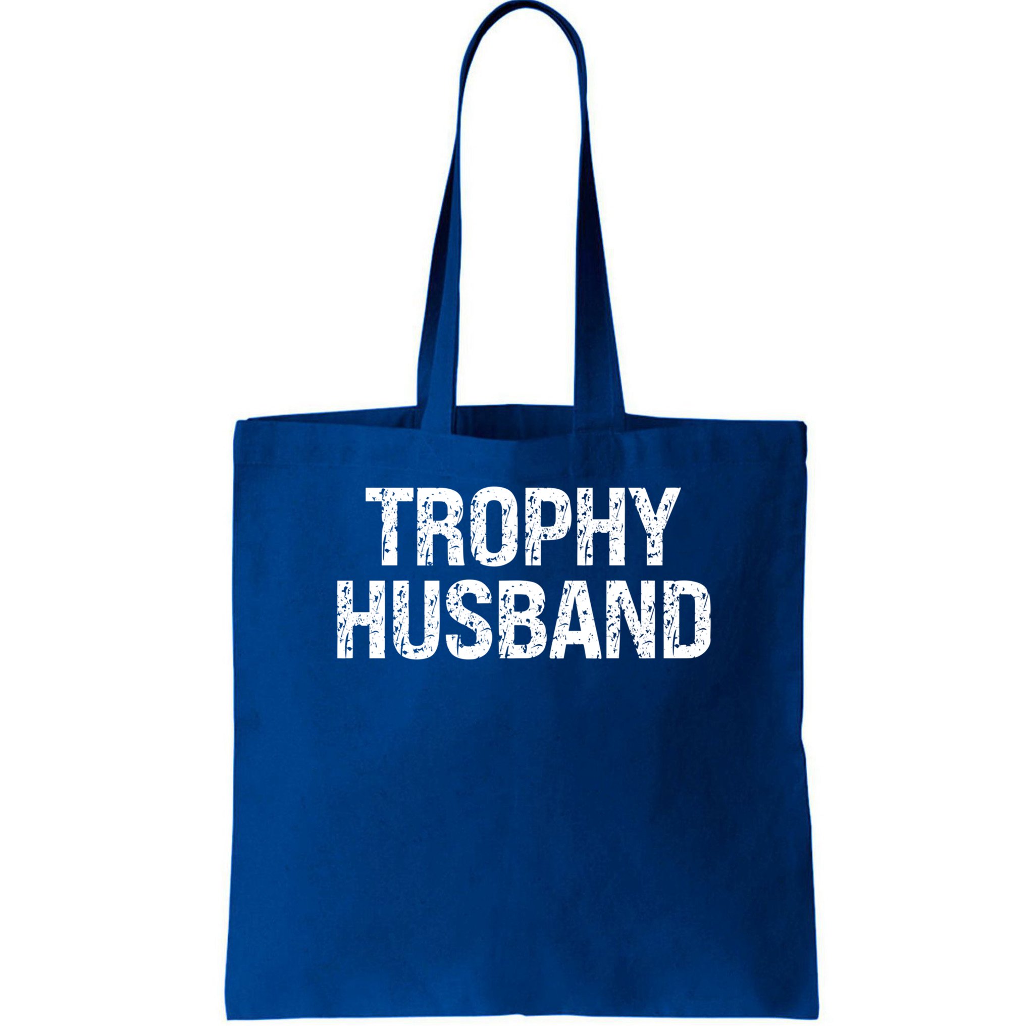 Funny Gift Trophy Husband Awesome Distressed Design Hubby Dad  Bag