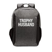Funny Gift Trophy Husband Awesome Distressed Design Hubby Dad  Vector Backpack