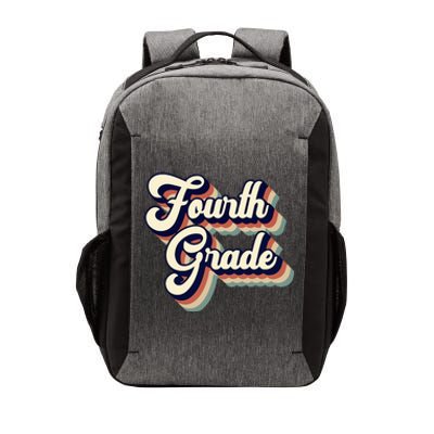 Fourth Grade Teacher Retro Vintage Vector Backpack