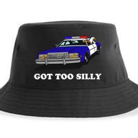 Funny Got Too Silly Goose Sustainable Bucket Hat