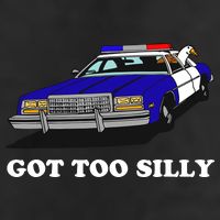 Funny Got Too Silly Goose Adult Drive Performance Visor