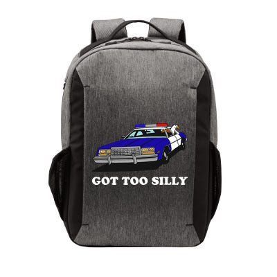Funny Got Too Silly Goose Vector Backpack