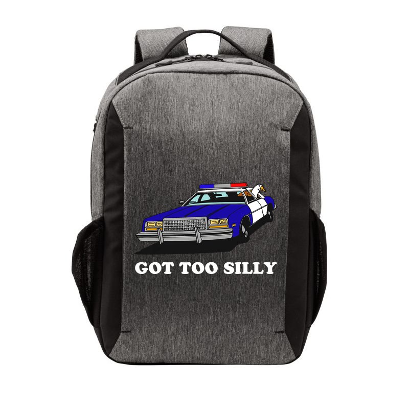Funny Got Too Silly Goose Vector Backpack