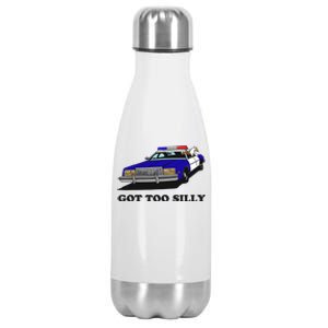 Funny Got Too Silly Goose Stainless Steel Insulated Water Bottle