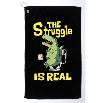 Funny Gift The Struggle Is Real Trex Gift Short Arm T Rex Funny Golf Towel