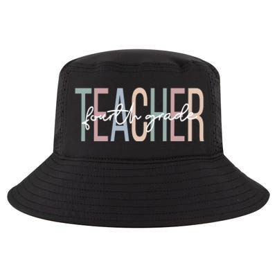 Fourth Grade Teacher Boho 4Th Grade Teacher Meaningful Gift Cool Comfort Performance Bucket Hat