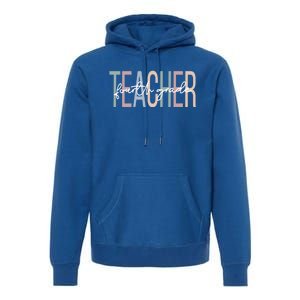 Fourth Grade Teacher Boho 4Th Grade Teacher Meaningful Gift Premium Hoodie