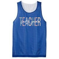 Fourth Grade Teacher Boho 4Th Grade Teacher Meaningful Gift Mesh Reversible Basketball Jersey Tank