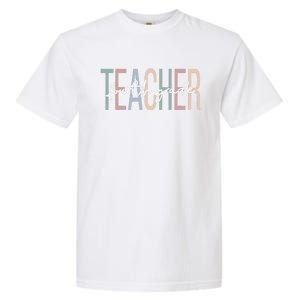 Fourth Grade Teacher Boho 4Th Grade Teacher Meaningful Gift Garment-Dyed Heavyweight T-Shirt