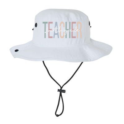 Fourth Grade Teacher Boho 4Th Grade Teacher Meaningful Gift Legacy Cool Fit Booney Bucket Hat