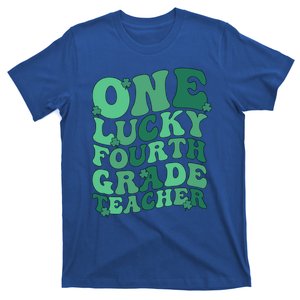 Fourth Grade Teacher St Patricks Day 4Th Grade Teacher Gift T-Shirt