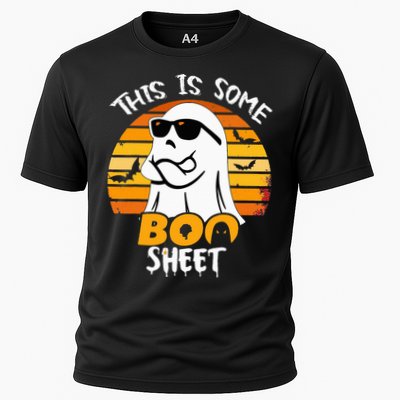 Funny Ghost This Is Some Boo Sheet horror Halloween Costume Performance Shirt