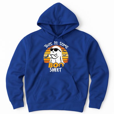 Funny Ghost This Is Some Boo Sheet horror Halloween Costume Hoodie