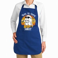Funny Ghost This Is Some Boo Sheet horror Halloween Costume Apron