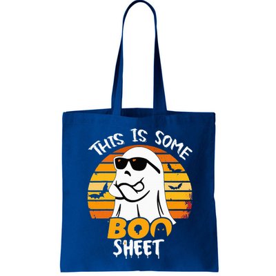 Funny Ghost This Is Some Boo Sheet horror Halloween Costume Bag