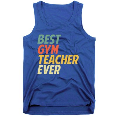 Funny Gym Teacher Art Pe Teacher Appreciation Gift Tank Top