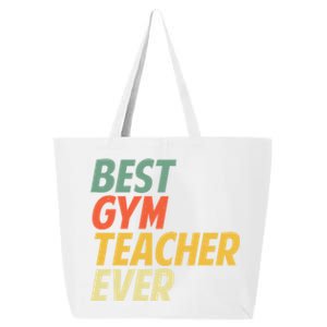 Funny Gym Teacher Art Pe Teacher Appreciation Gift 25L Jumbo Tote