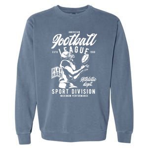 Football Gift Team College Coach Gift Garment-Dyed Sweatshirt