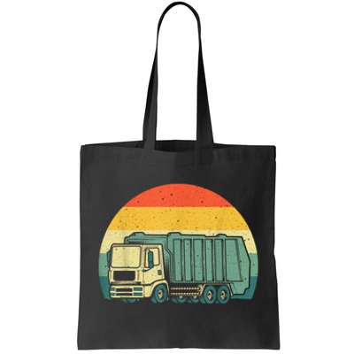 Funny Garbage Truck Design For Kids Trash Truck Tote Bag