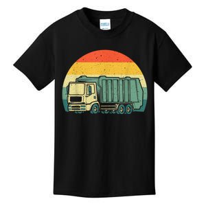 Funny Garbage Truck Design For Kids Trash Truck Kids T-Shirt