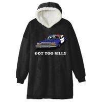 Funny Got Too Goose Silly Gift For Him Funny Goose Hooded Wearable Blanket