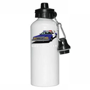 Funny Got Too Goose Silly Gift For Him Funny Goose Aluminum Water Bottle