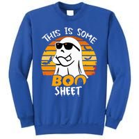 Funny Ghost This Is Some Boo Sheet Horror Halloween Costume Sweatshirt