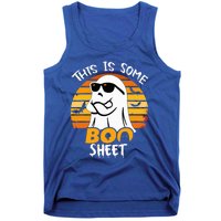 Funny Ghost This Is Some Boo Sheet Horror Halloween Costume Tank Top