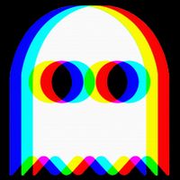 Funny Ghost Trippy Vaporwave Halloween Techno Rave Edm Party 16 in Basic Backpack