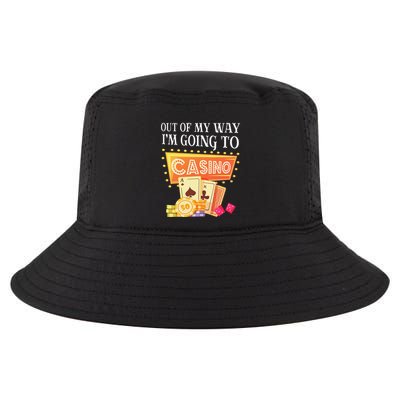 Funny Going To The Casino Design For Card Game Lovers Cool Comfort Performance Bucket Hat