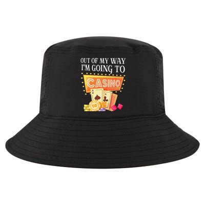 Funny Going To The Casino Design For Card Game Lovers Cool Comfort Performance Bucket Hat