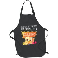 Funny Going To The Casino Design For Card Game Lovers Apron