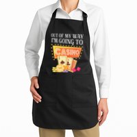 Funny Going To The Casino Design For Card Game Lovers Apron