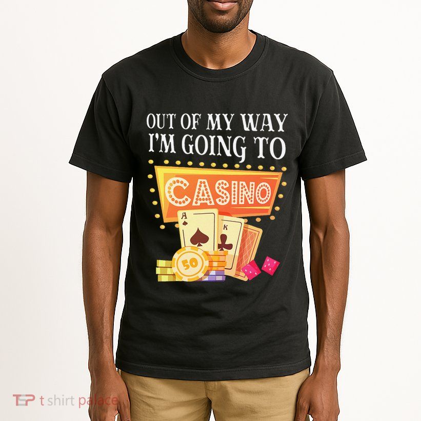 Funny Going To The Casino Design For Card Game Lovers Tall T-Shirt