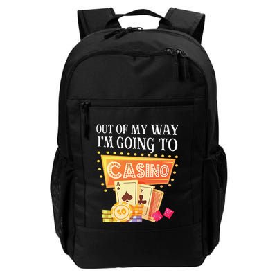 Funny Going To The Casino Design For Card Game Lovers Backpack