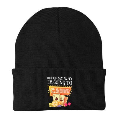 Funny Going To The Casino Design For Card Game Lovers Beanie